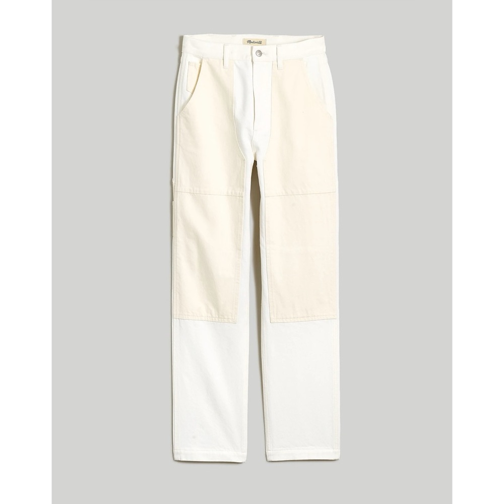 Madewell The '90s Straight Jeans Two-Tone Workwear Edition Size 33